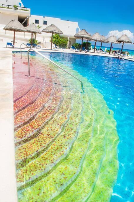 Ocean View Apartment, Best Beach Area, 3 Bedrooms Cancun Dış mekan fotoğraf