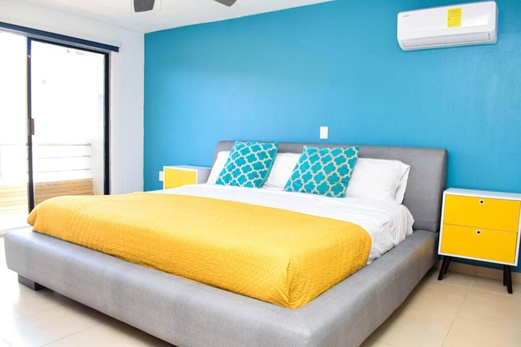 Ocean View Apartment, Best Beach Area, 3 Bedrooms Cancun Dış mekan fotoğraf